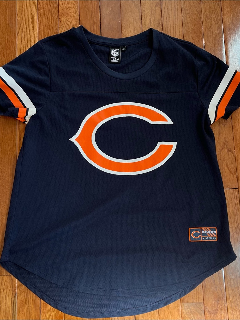 Chicago Bears NFL Team Apparel Women’s Jersey Shirt – Size XL